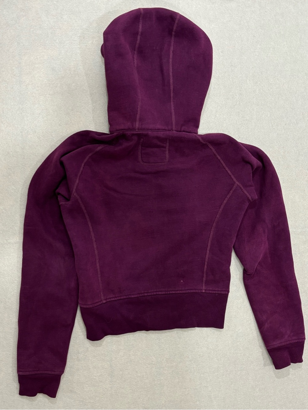 Lululemon Deep Plum Scuba Hoodie - Picture 4 of 8